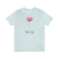 Flower T Shirt for Women Pink Flower Shirt Gift for Spring for Ladies Spring Flower Shirt