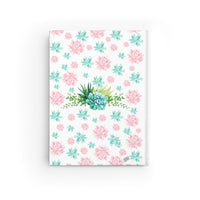 Pink and Green Succulents Journal