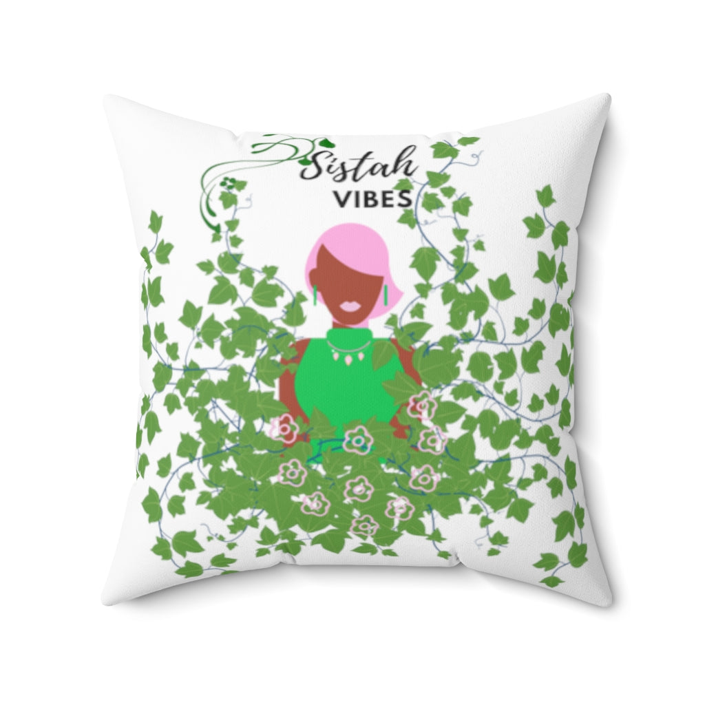 Sistah Vibes Square Pillow