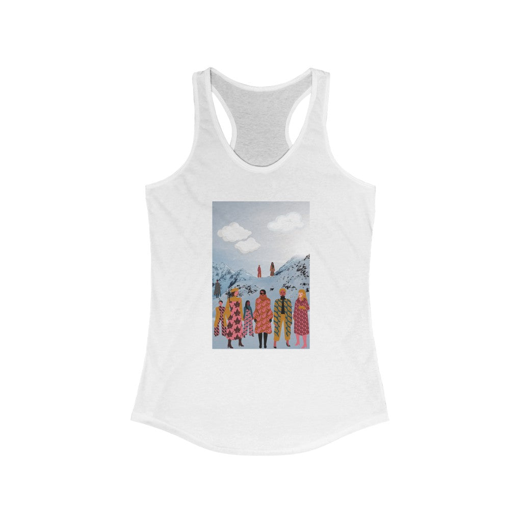 Community 9 Women's Racerback Tank