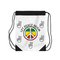 Let Peace Reign Drawstring Bag #2