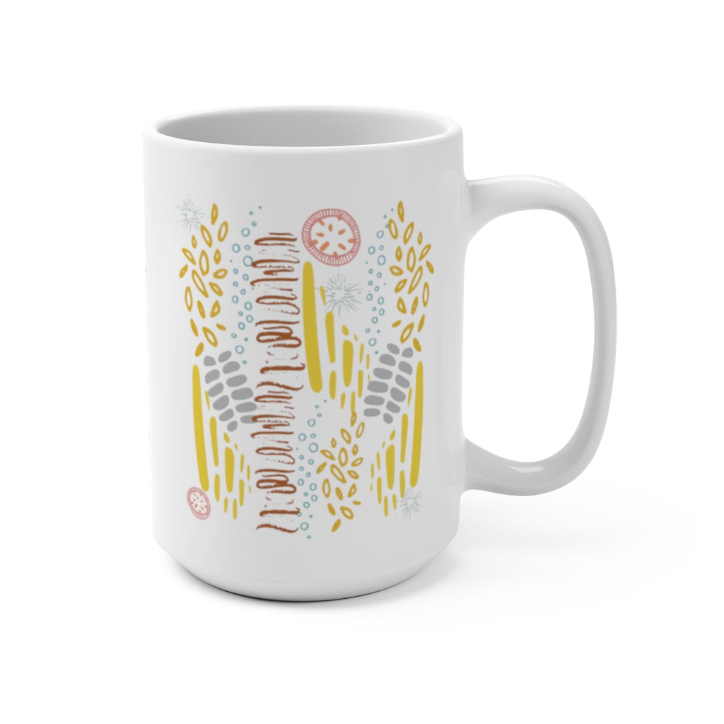 Carefree 15 oz Mug White