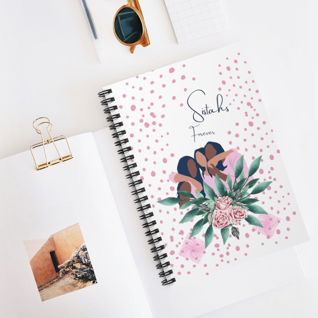 Sisters Forever Spiral Notebook