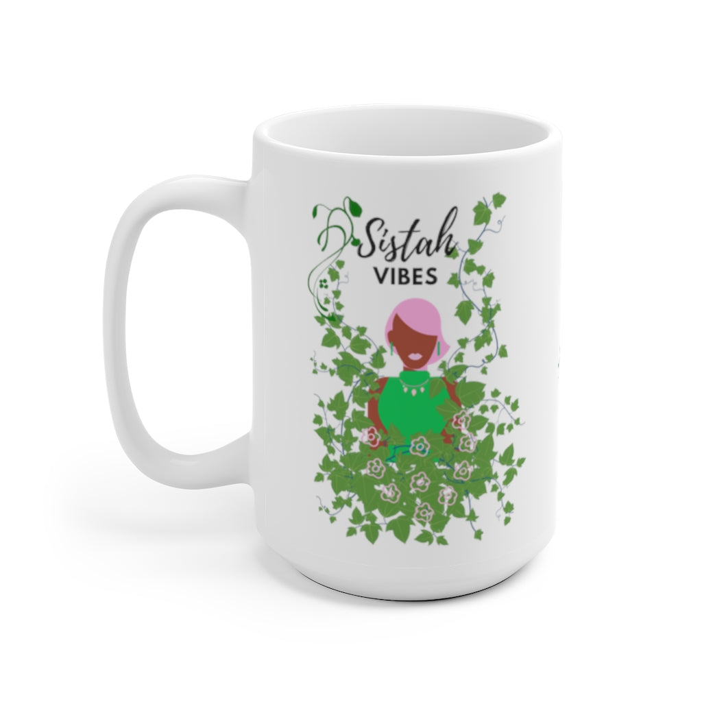 Sistah Vibes Mug White