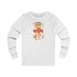 Earthy Tones Abstract Unisex Jersey Long Sleeve Tee