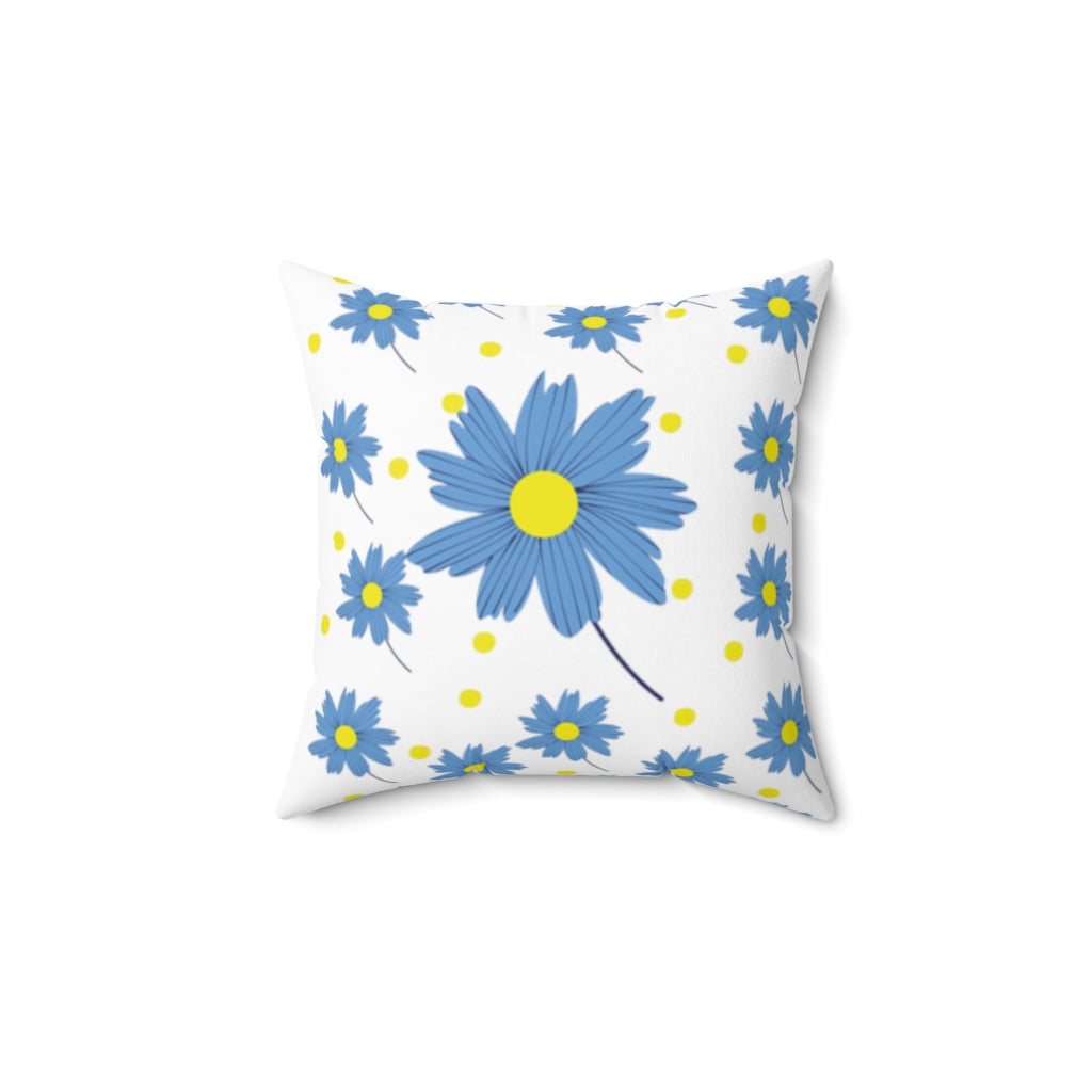 Hope Wildflowers Square Pillow
