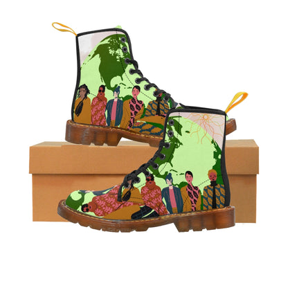 Global Unity 8 Men's Canvas Boots