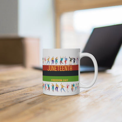 Juneteenth White Mug