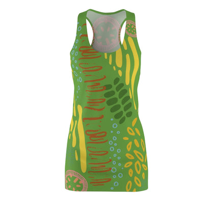 Carefree Women's Racerback Dress - Green