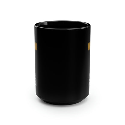 Easter Mug for Gift for Palm Sunday Cross - 15 oz Black