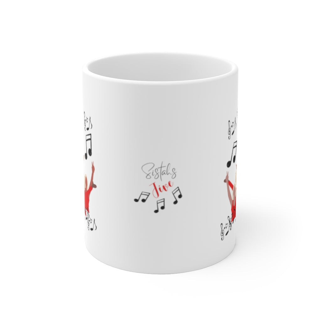 Sistahs Jive Mug - White