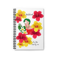 Hibiscus Thoughts Spiral Notebook
