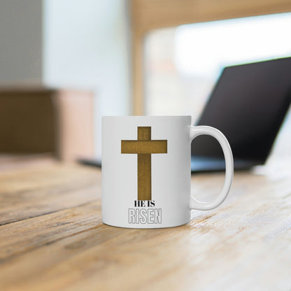 Easter Mug for Gift for Palm Sunday Cross