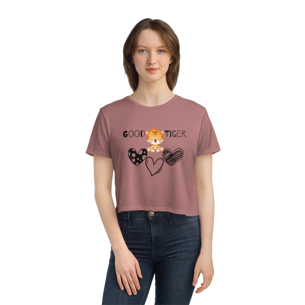 Good Tiger Cropped Tee