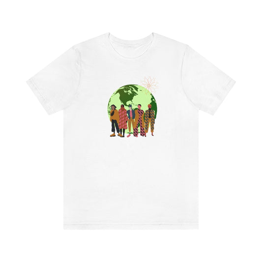 global unity 8 Unisex Short Sleeve Tee