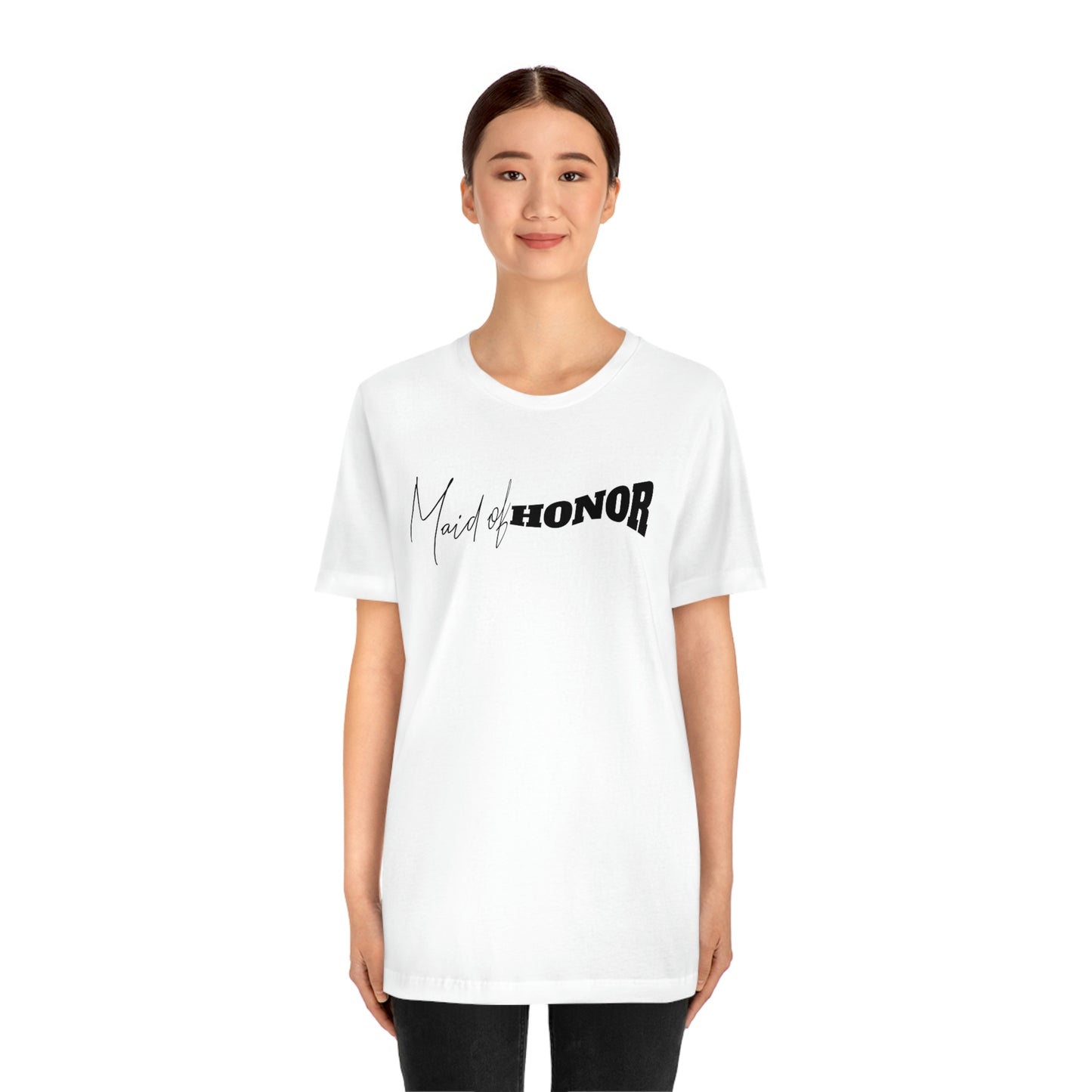 Maid of Honor T Shirt for Bachelorette Party Shirt for Wedding Gift for Maid of Honor