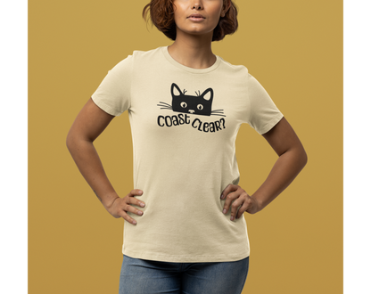 Black Cat TShirt, Cat Lover TShirt, Gift for Cat Lover, Cute Cat Mom Shirt, Cat Dad Tshirt, Funny Cat T Shirt, Playful Cat TShirt, Cat Shirt