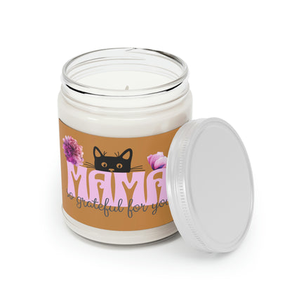 Mothers Day Candle Scented for Mom Gift Candle for Birthday 9 oz Brown