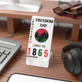 Freedom Day 1865 Mobile Phone Stand