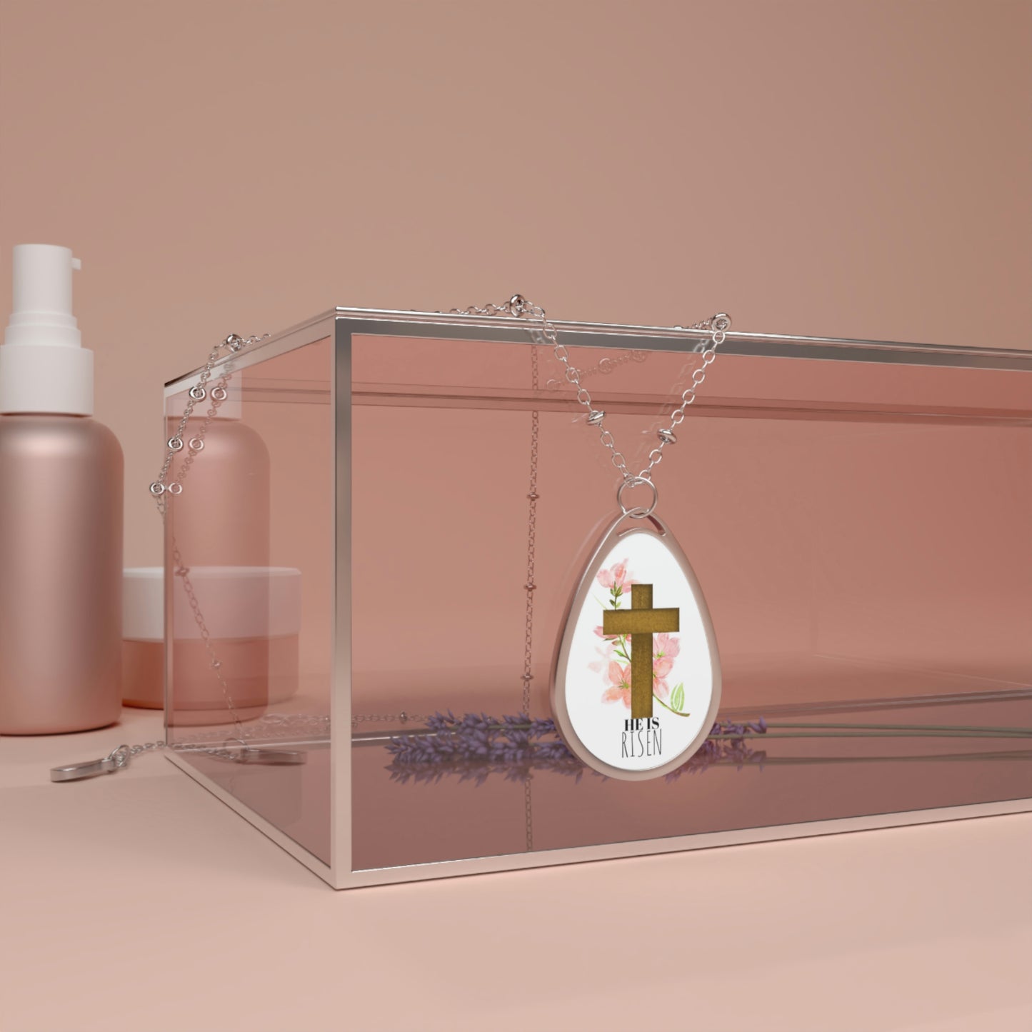 Easter Necklace Religious Gift for Men Women and Children Cross