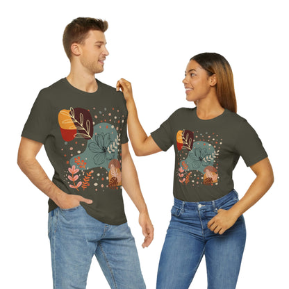 Boho Abstract Unisex Short Sleeve Tee