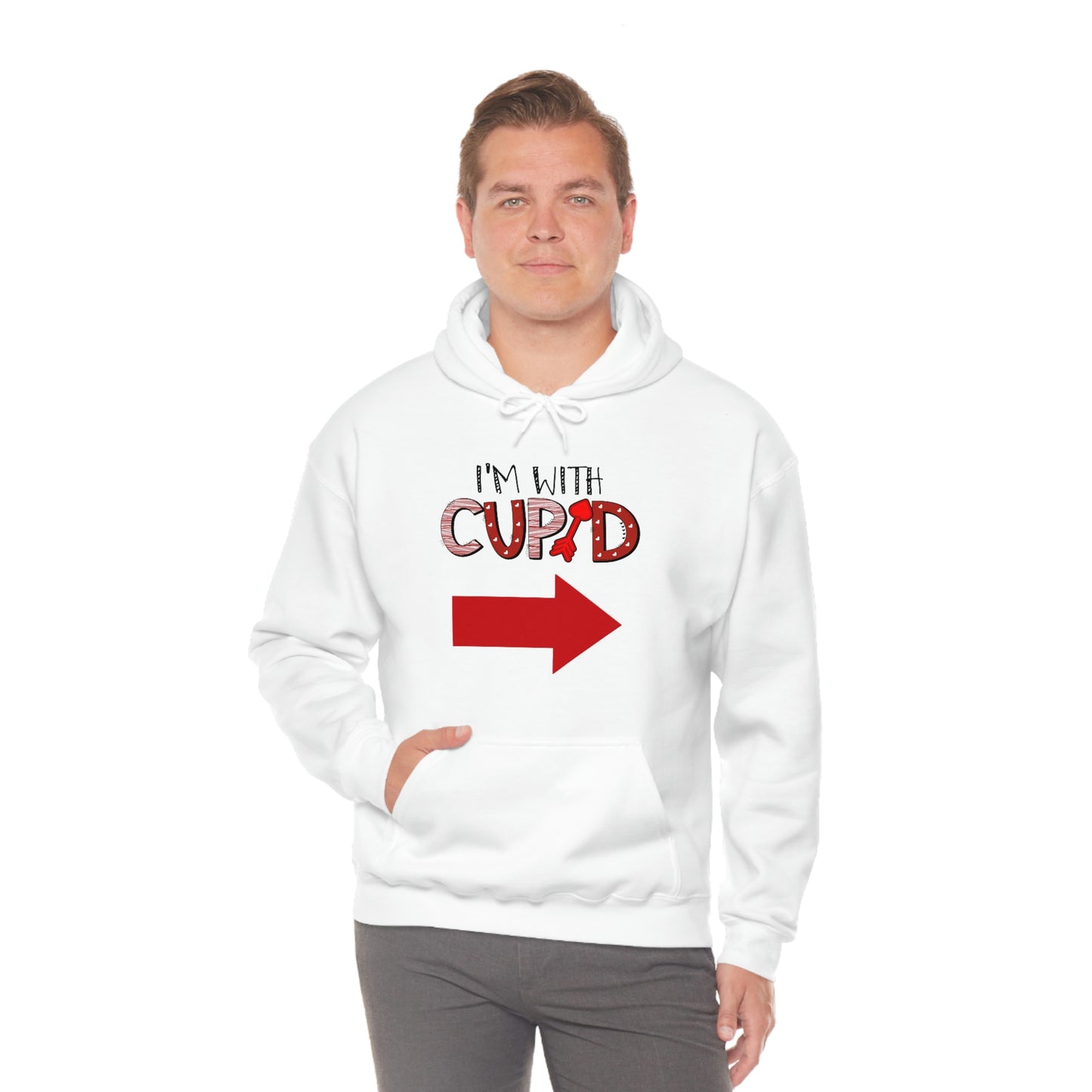 I'mWith Cupid Unisex Hoodie