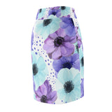 Purple Fusion Women's Pencil Skirt