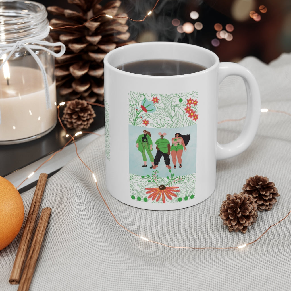 Community 3 11oz Mug - White