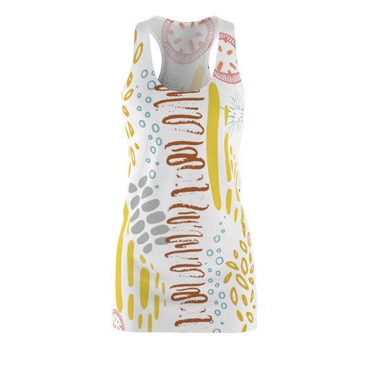 Carefree Women's Racerback Dress - White
