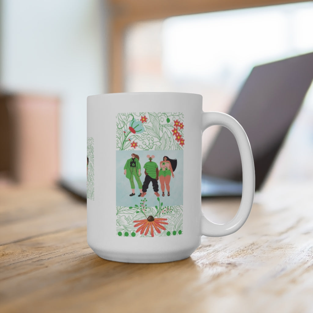 Community 3 15 oz Mug - White