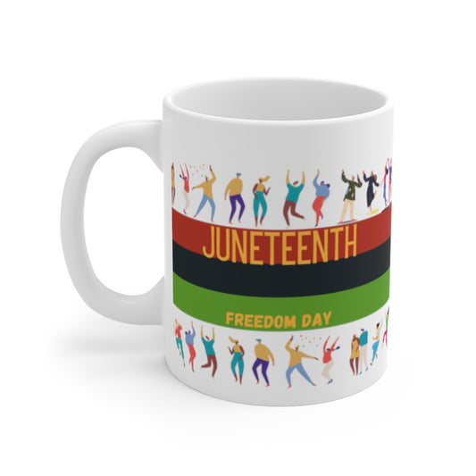 Juneteenth White Mug