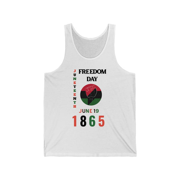 Freedom Day 1865 Unisex Jersey Tank