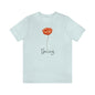Flower T Shirt for Spring T Shirt for Women for Gift Orange Flower Ladies Spring Gift Flower Shirt