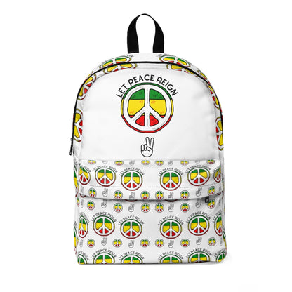 Let Peace Reign Classic Backpack