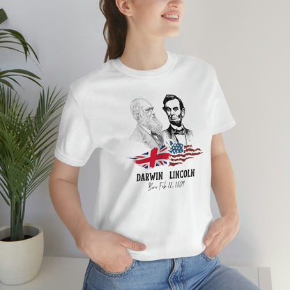 Darwin Lincoln Coincidental Connection Unisex Tee