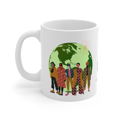 Global Unity 8 11oz Ceramic Mug - White