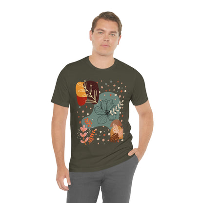 Boho Abstract Unisex Short Sleeve Tee