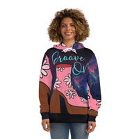 Groove On 70s style Boho AOP Hoodie