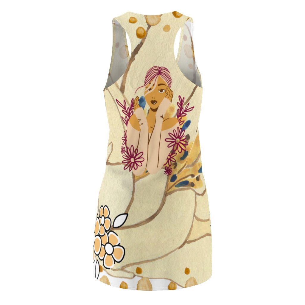 Brown Fusion Women's Racerback Dress