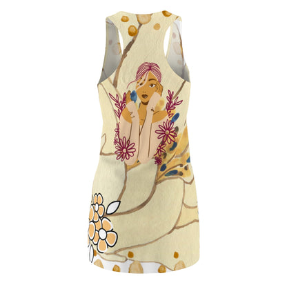Brown Fusion Women's Racerback Dress