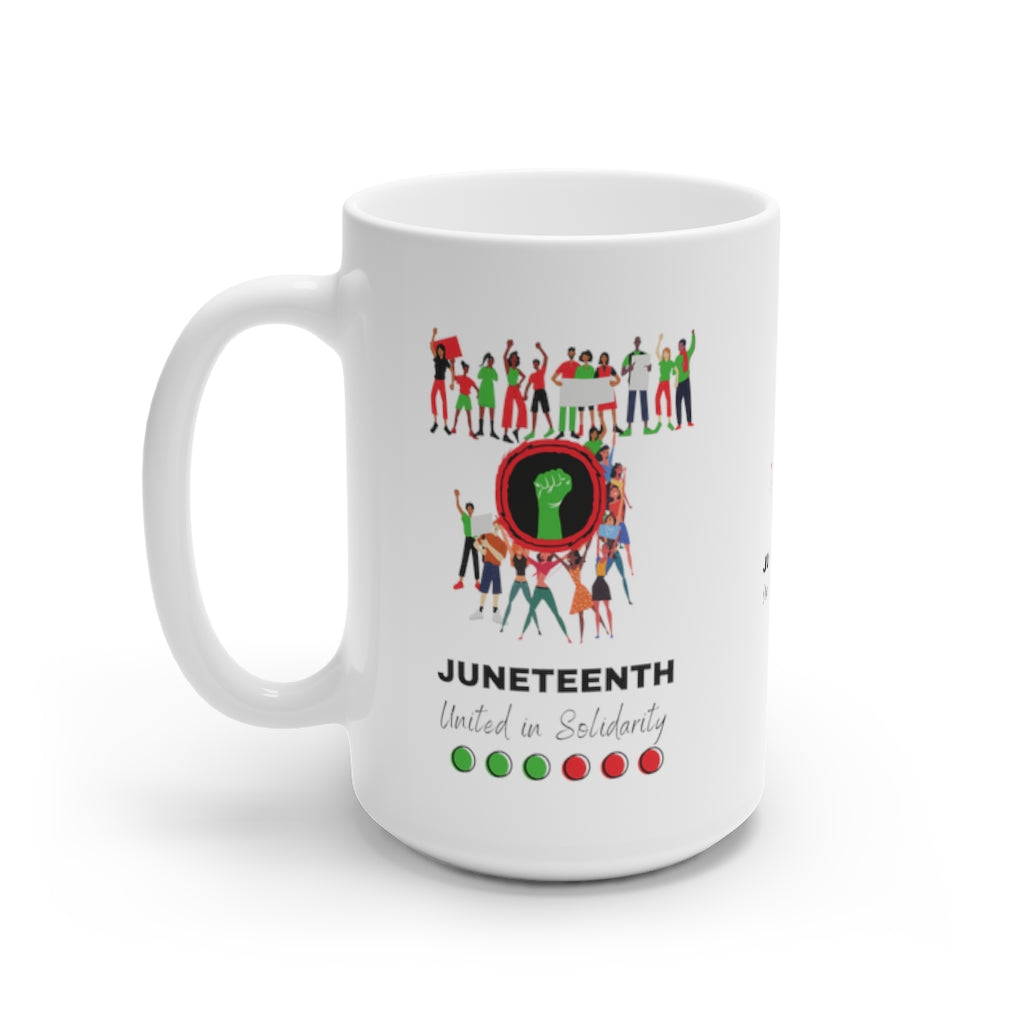 United in Solidarity Mug White