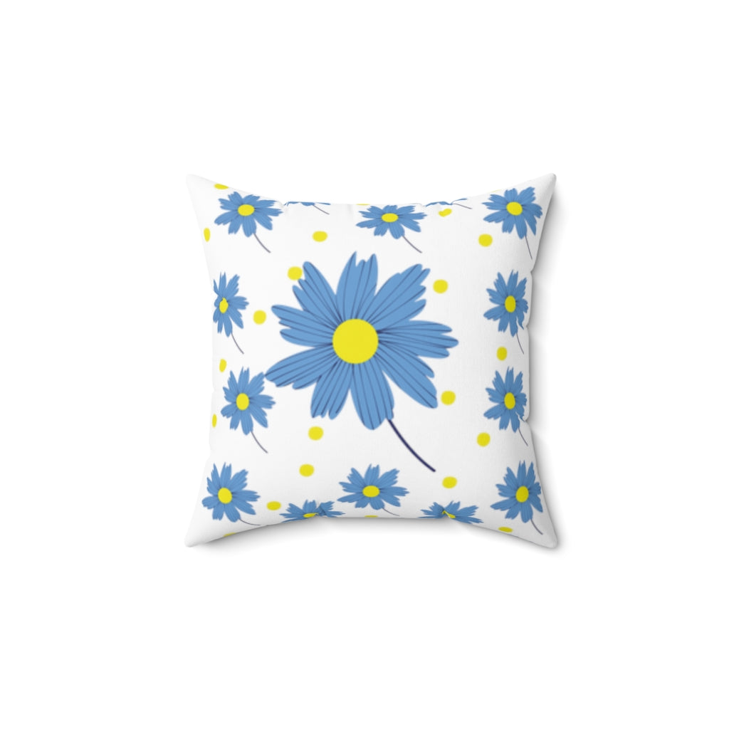 Hope Wildflowers Square Pillow