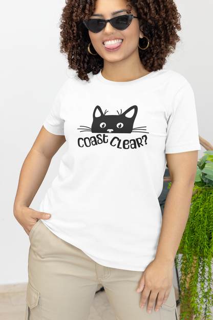 Black Cat TShirt, Cat Lover TShirt, Gift for Cat Lover, Cute Cat Mom Shirt, Cat Dad Tshirt, Funny Cat T Shirt, Playful Cat TShirt, Cat Shirt