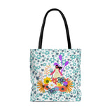 Among The Flowers Tote Bag