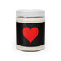 One Heart, One Love Scented Candle, 9oz - Black