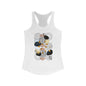 Circles Bars and Rocks Women's Racerback Tank
