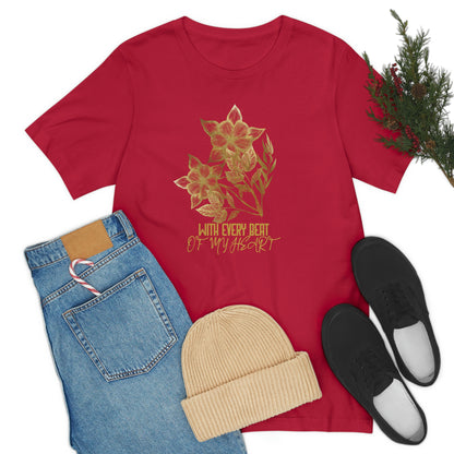 Romantic T Shirt for Women for Gift for Birthday Tee Wedding Anniversary Gift forLadies