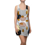 Circles Bars and Rocks Racerback Dress