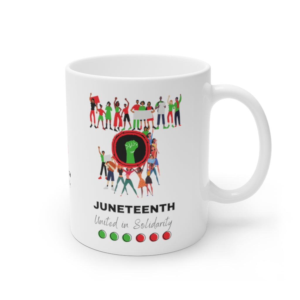 United in Solidarity Mug White