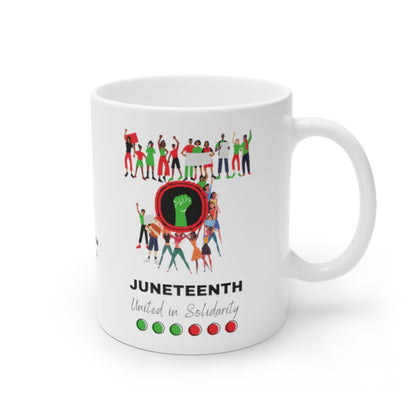 United in Solidarity Mug White